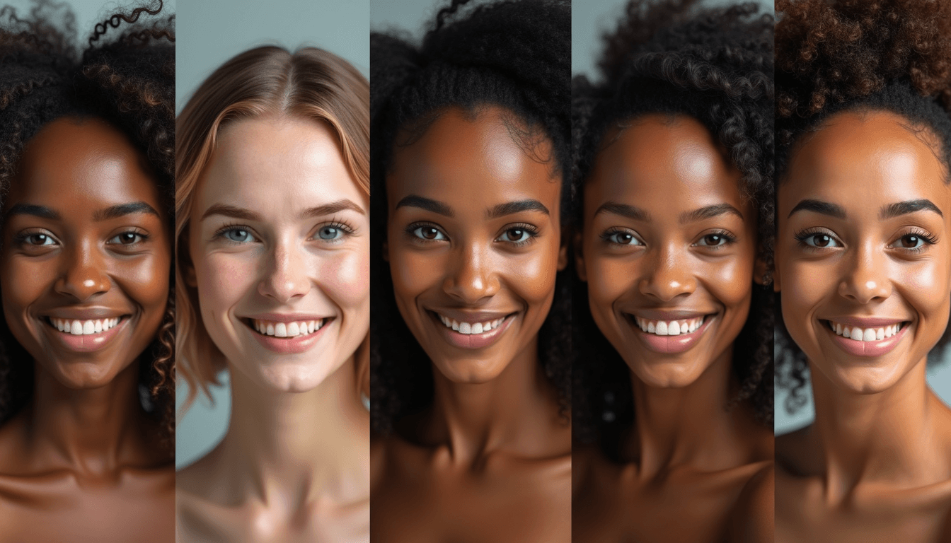 Comprendre la ligne médiane des cheveux