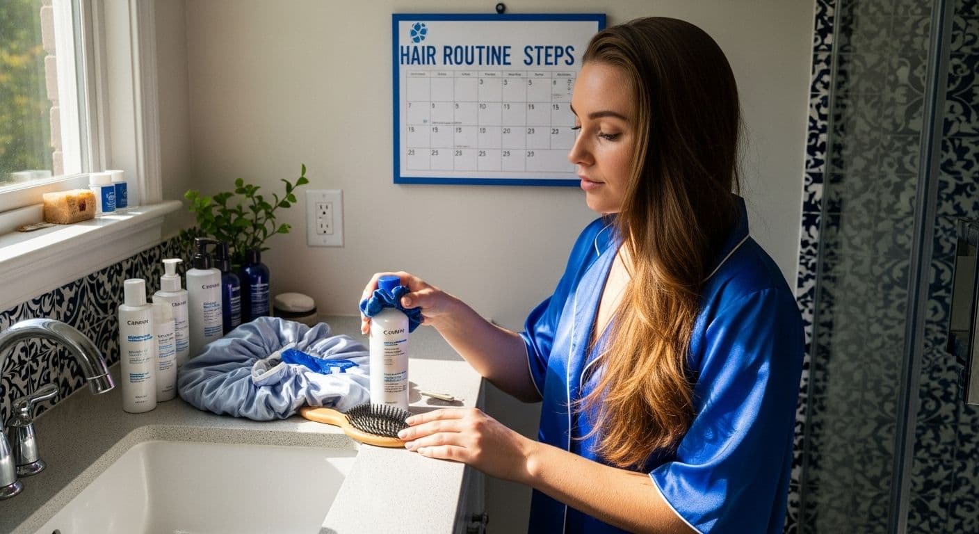 Hair Routine Steps for Growth and Hair Loss Care