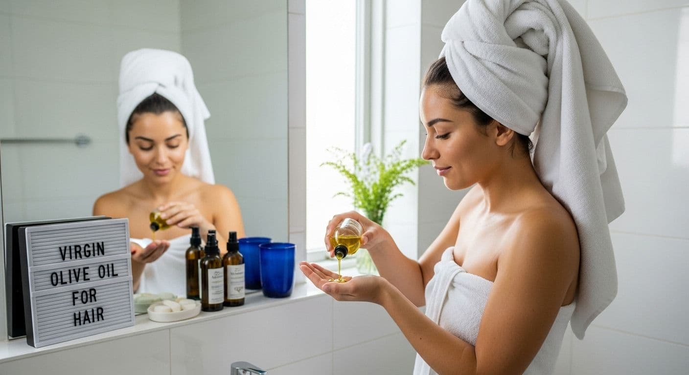 How to Use Virgin Olive Oil for Hair Growth and Care