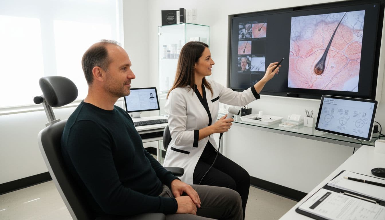 Analyse des types de chute de cheveux : guide expert