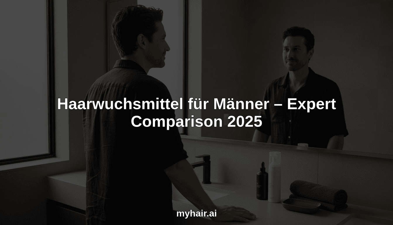 Haarwuchsmittel für Männer – Expert Comparison 2025