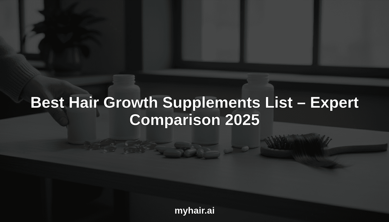 Best Hair Growth Supplements List – Expert Comparison 2025