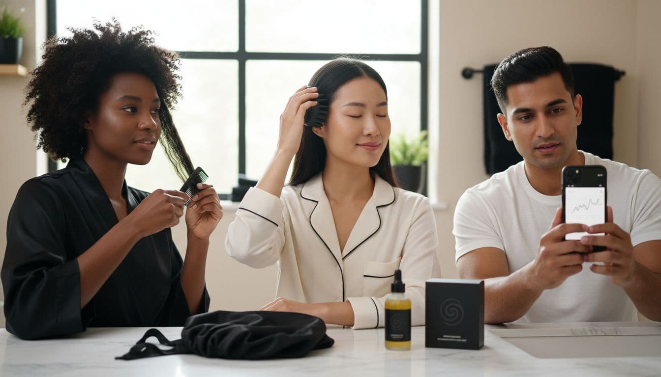 7 outils essentiels : liste d'outils pour la croissance des cheveux