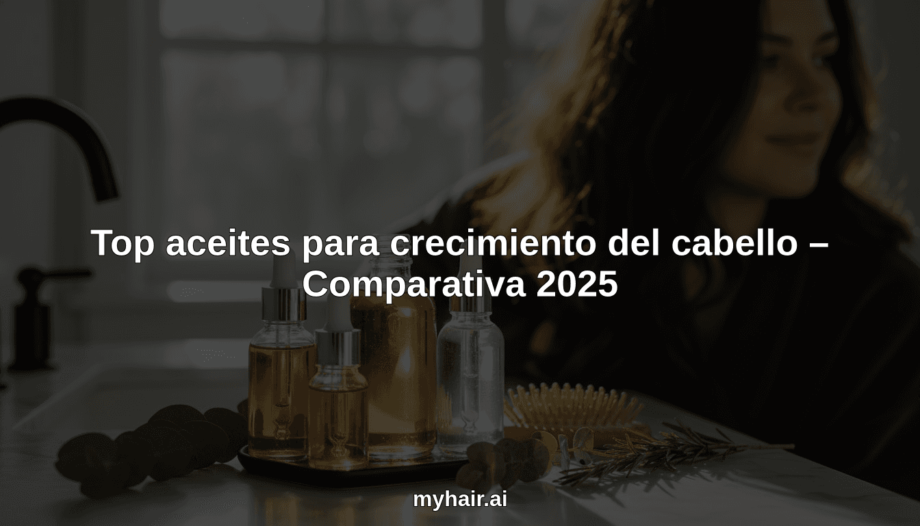 Top aceites para crecimiento del cabello – Comparativa 2025