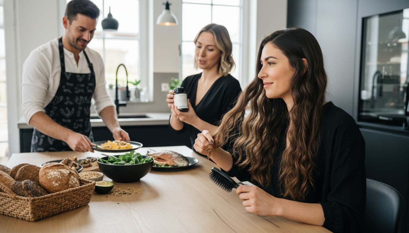 7 beste Nährstoffe für das Haar: Tipps für kräftiges Wachstum