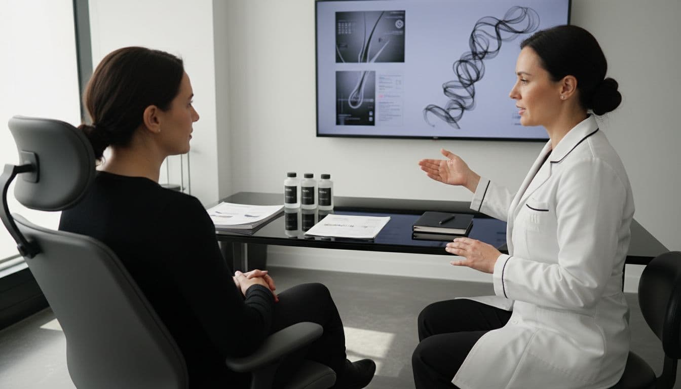 Fonctionnement des peptides dans la pousse des cheveux