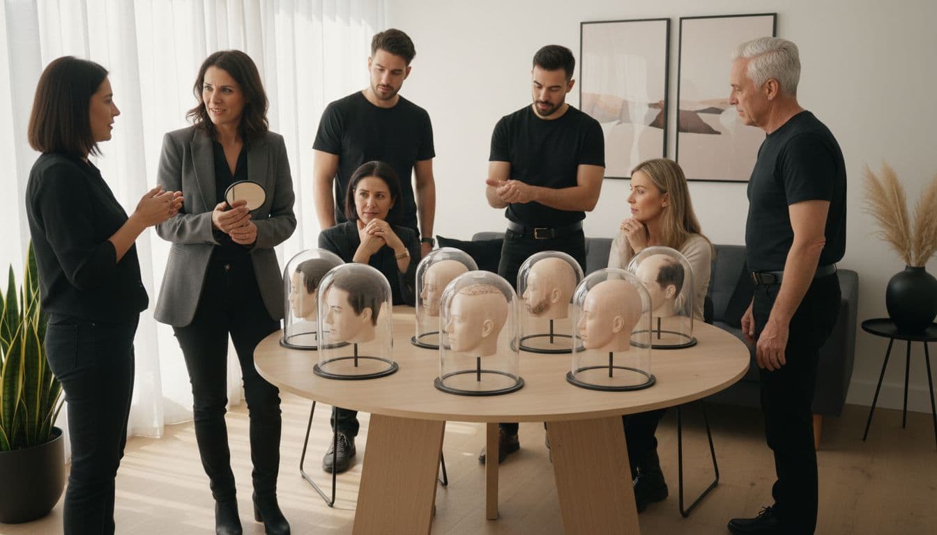 7 Arten von Haarausfall und wie Sie sie erkennen