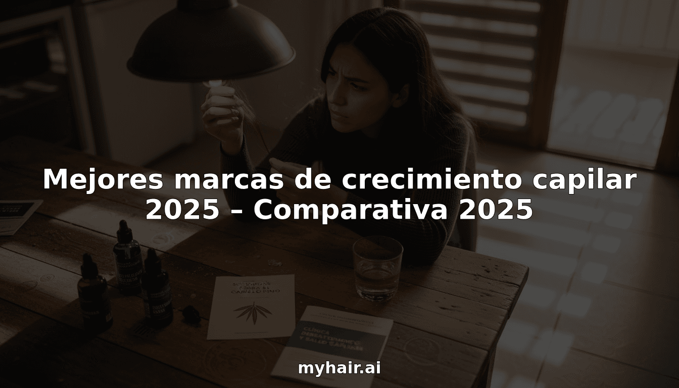 Mejores marcas de crecimiento capilar 2025 – Comparativa 2025
