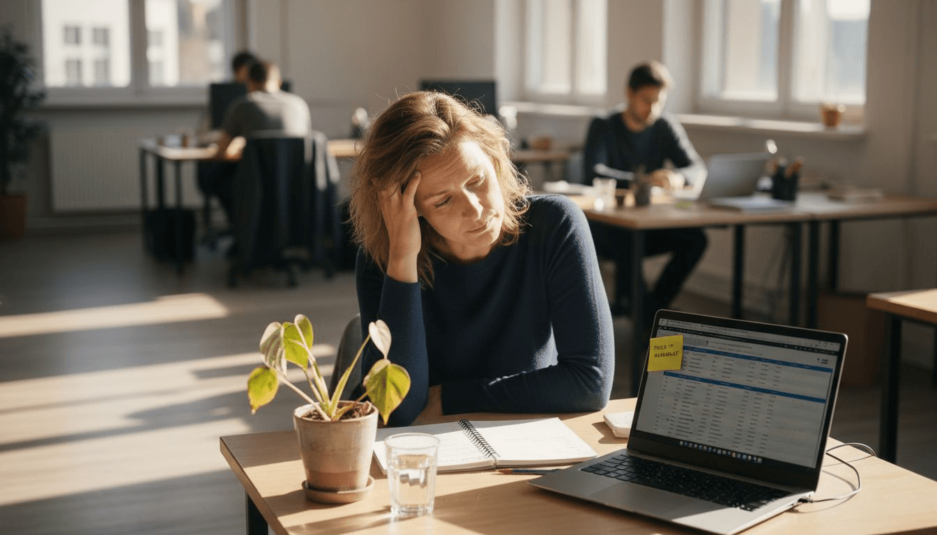 Stress Haarausfall – Warum Stress Ihr Haar schwächt