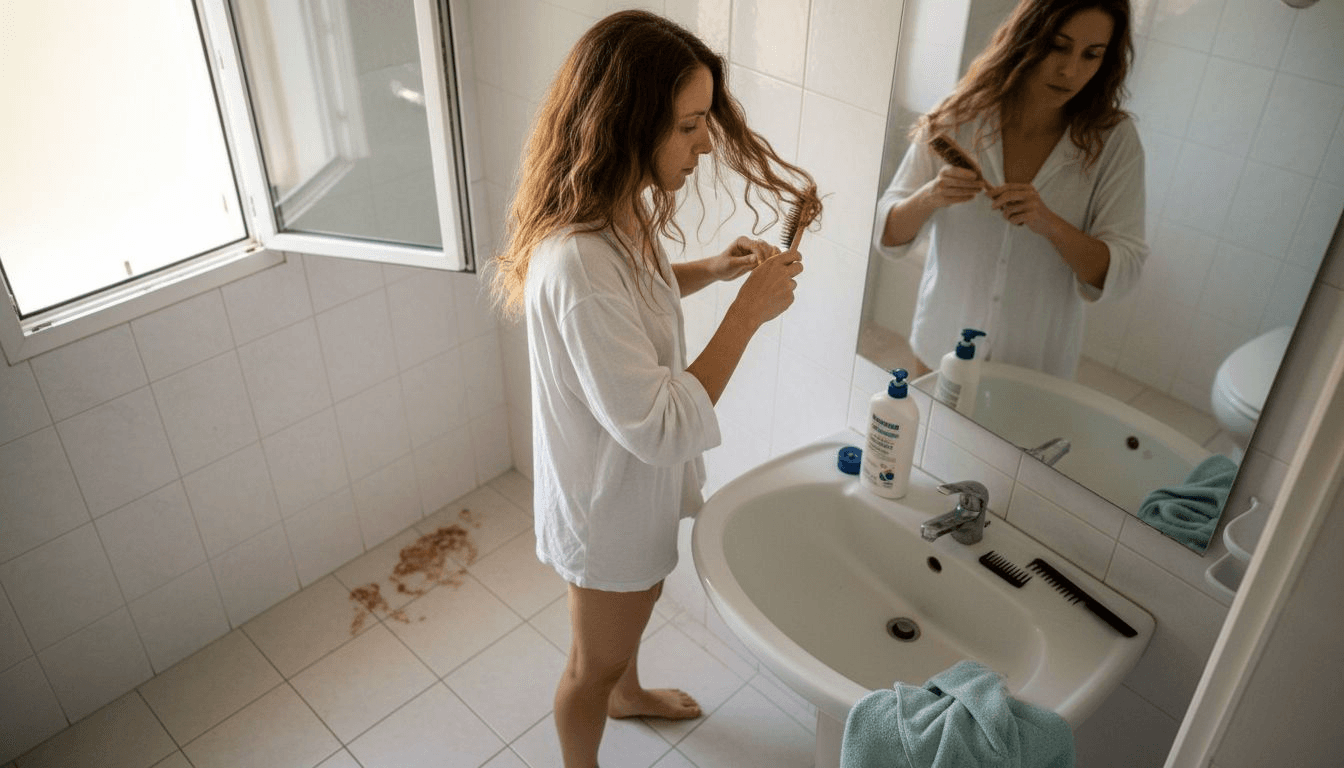 Optimierter tägliche Haarpflege Workflow für Haarwachstum