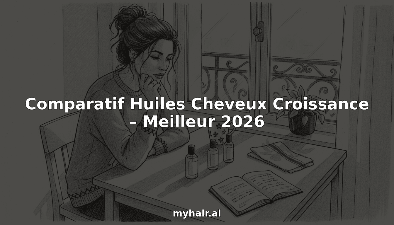 Comparatif Huiles Cheveux Croissance – Meilleur 2026