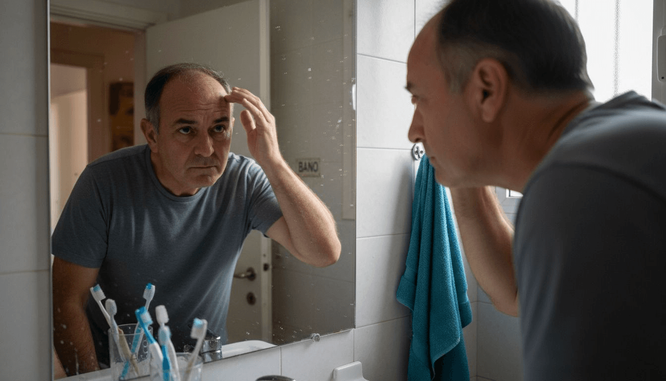 Alopecia frontal fibrosante hombres: causas, síntomas y abordaje