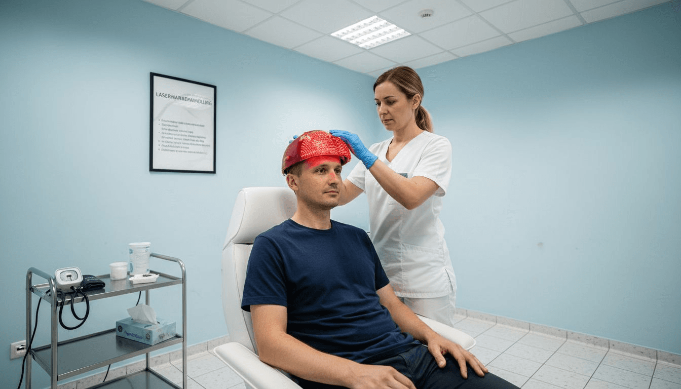 Lasertherapie bei Haarausfall: Chancen und Risiken