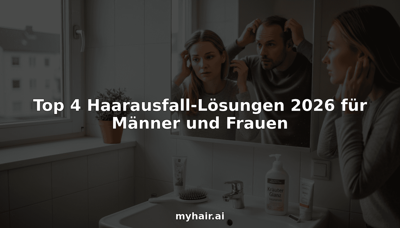 Top 4 Haarausfall-Lösungen 2026 für Männer und Frauen