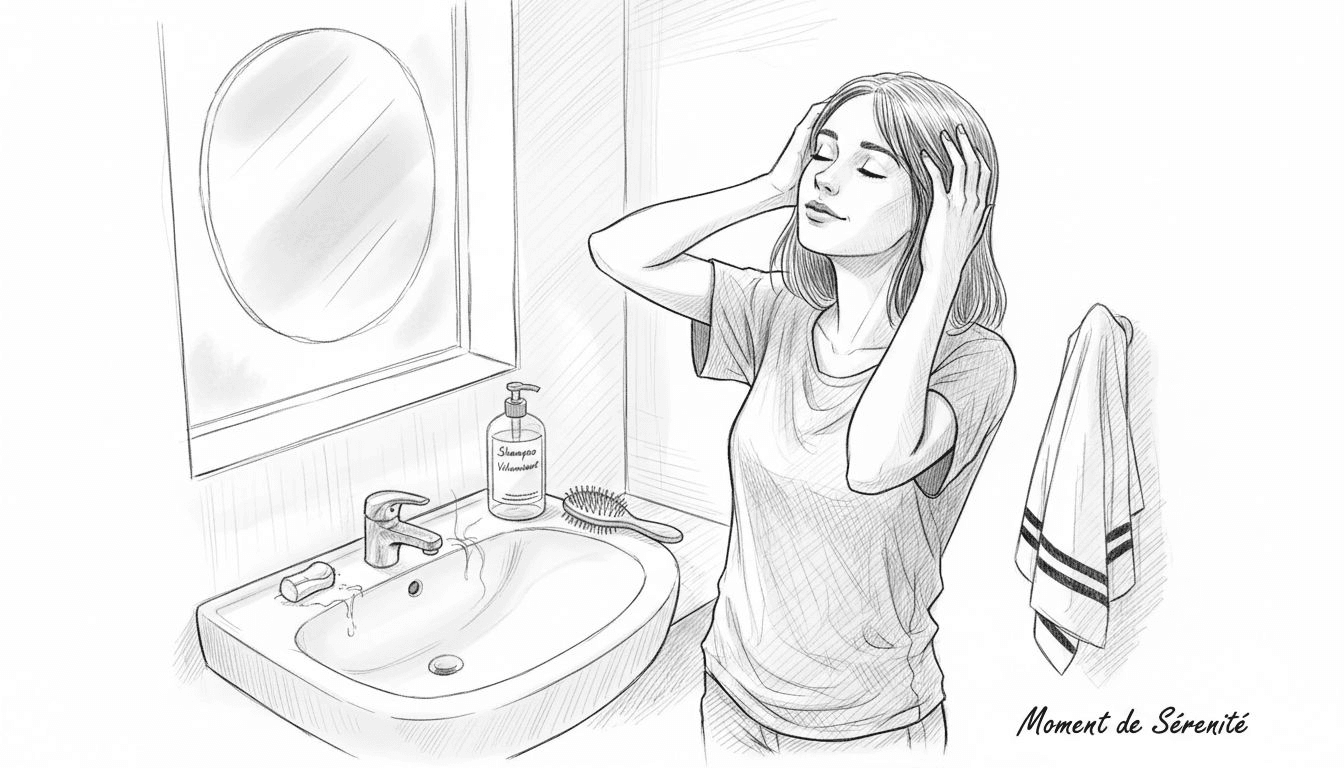 Routine cheveux fins étape par étape pour un volume durable