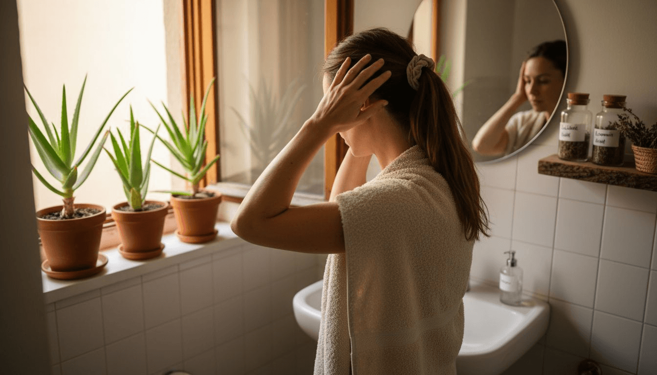 Natürliche Mittel gegen Haarausfall Guide: Schritt-für-Schritt zur Stärkung