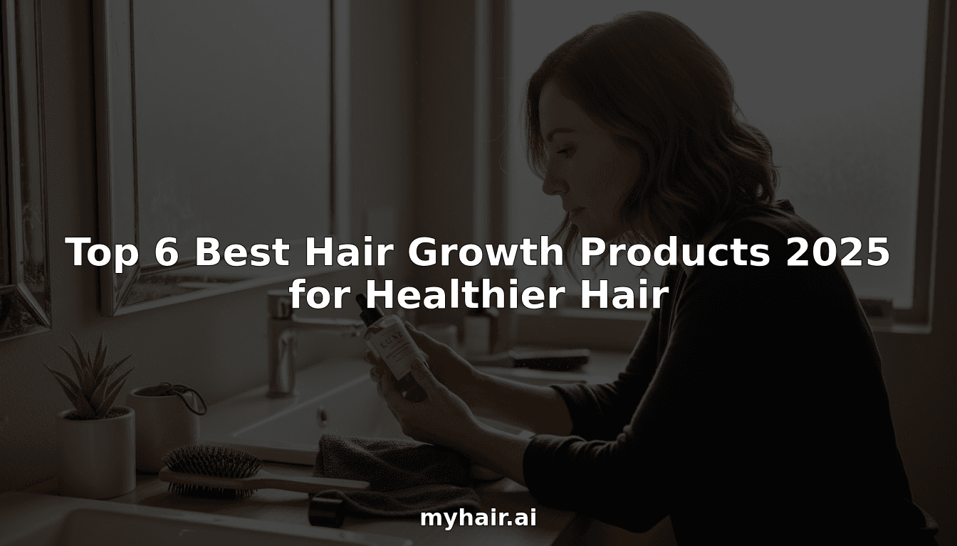 Top 6 Best Hair Growth Products 2025 for Healthier Hair