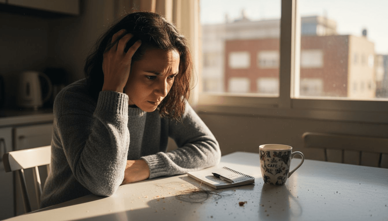 Por qué se cae el pelo por mechones: 70% ligado al estrés