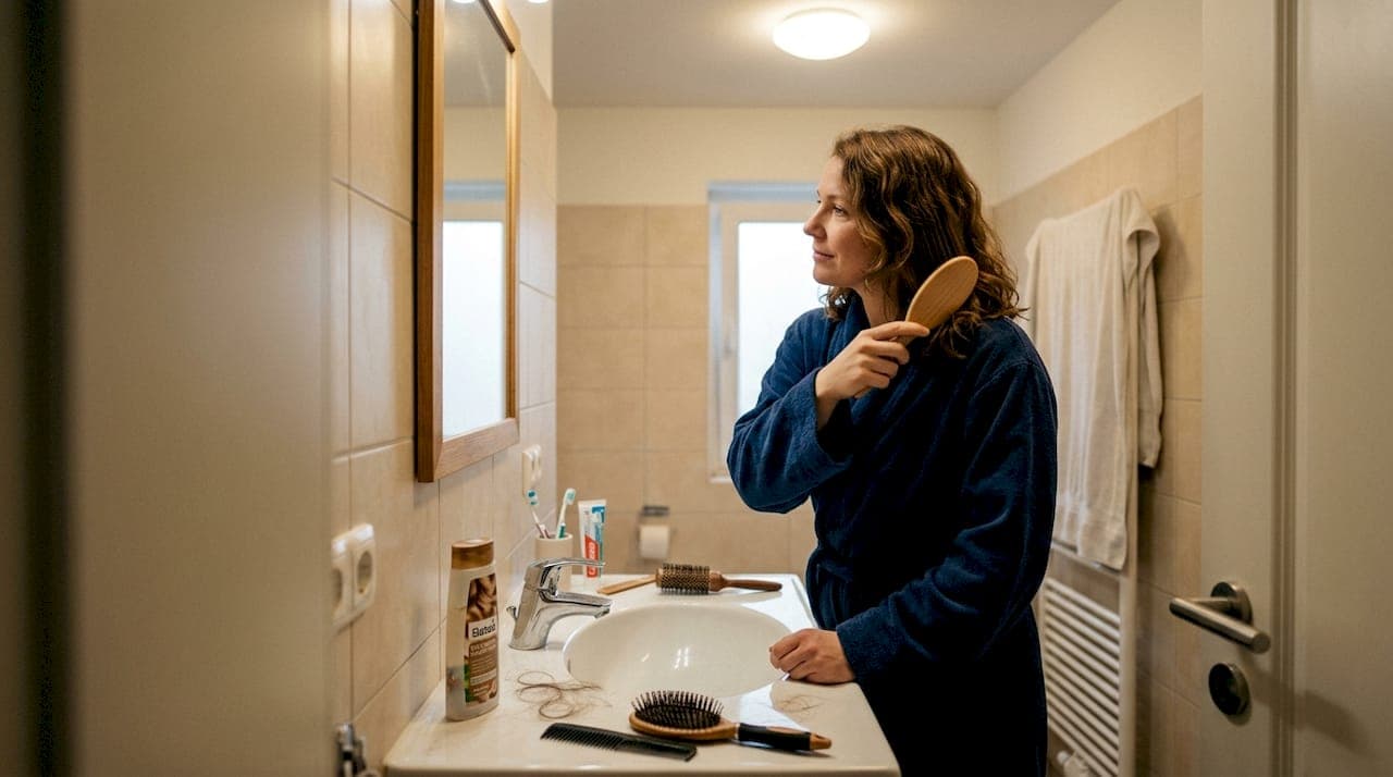 Telogenes Effluvium: Ursachen, Symptome & Lösungen