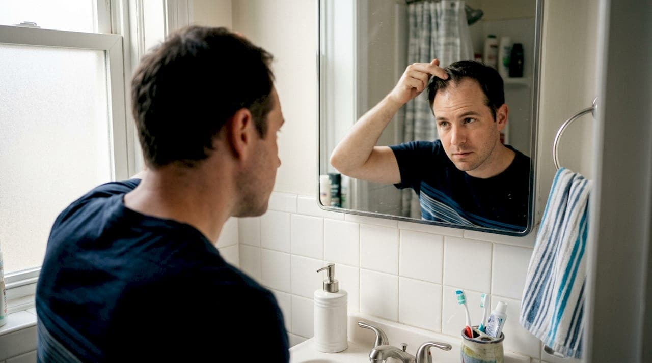 Stop thinning: solutions for a bald spot at the front hairline