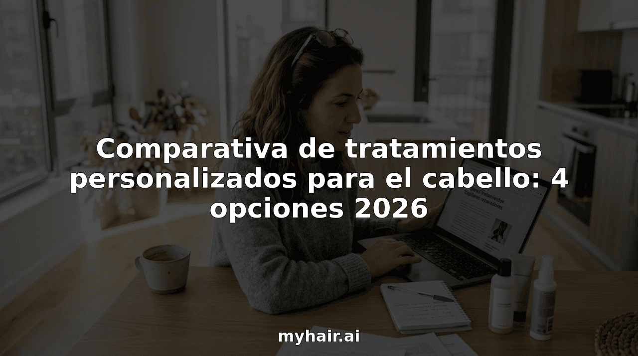 Comparativa de tratamientos personalizados para el cabello: 4 opciones 2026