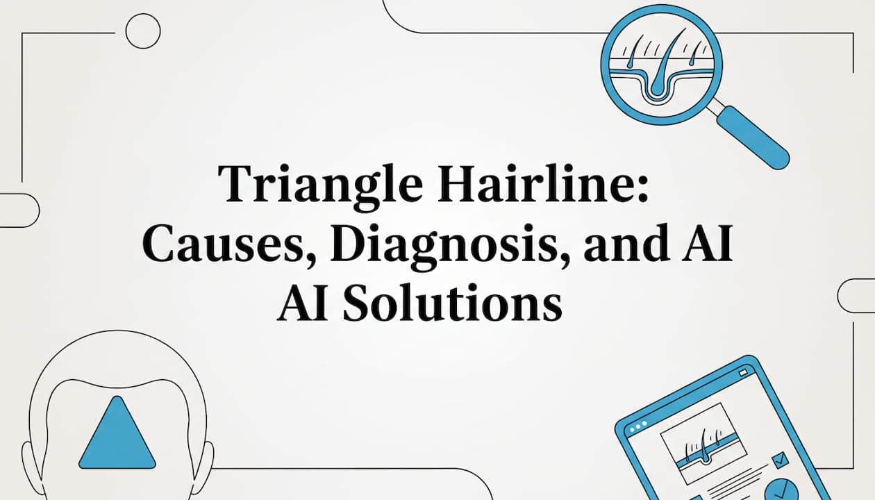 Triangle Hairline: Causes, Diagnosis, and AI Solutions