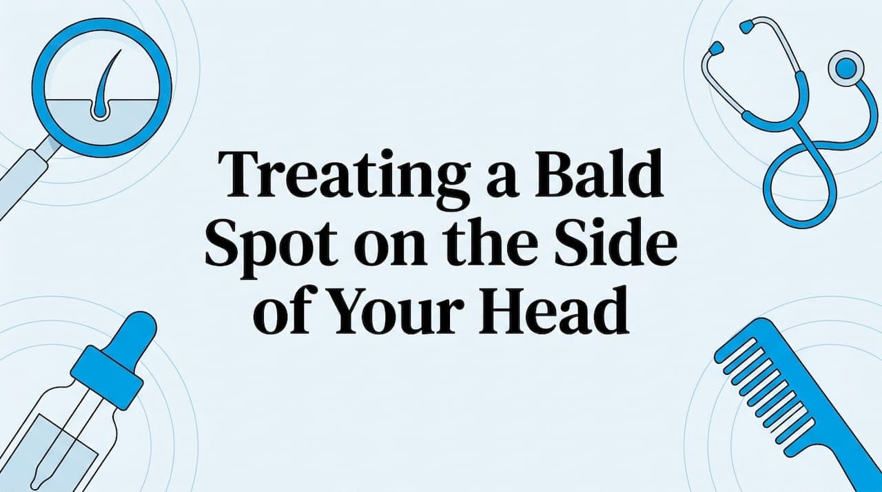 Treating a Bald Spot on the Side of Your Head
