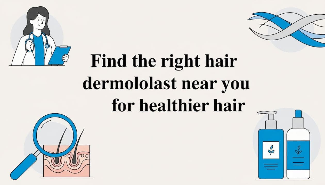 Find the right hair dermatologist near you for healthier hair