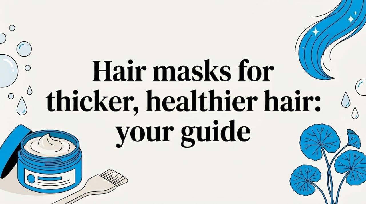 Hair masks for thicker, healthier hair: your guide