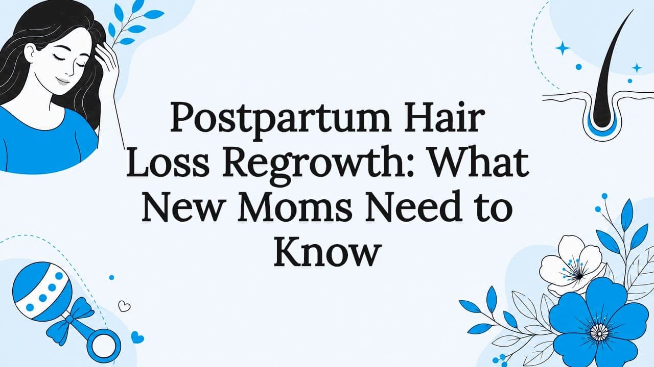 Postpartum Hair Loss Regrowth: What New Moms Need to Know