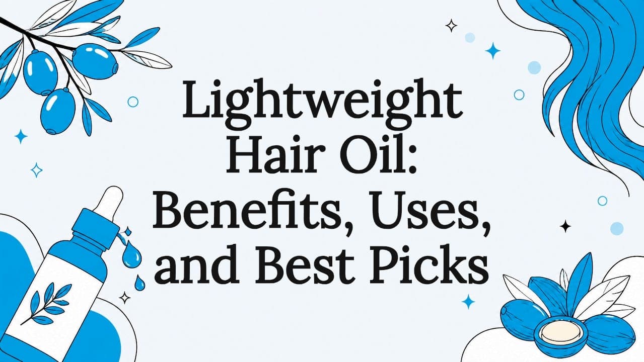 Lightweight Hair Oil: Benefits, Uses, and Best Picks