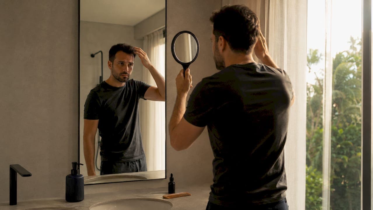 Por qué aparecen entradas en el cabello: causas y soluciones