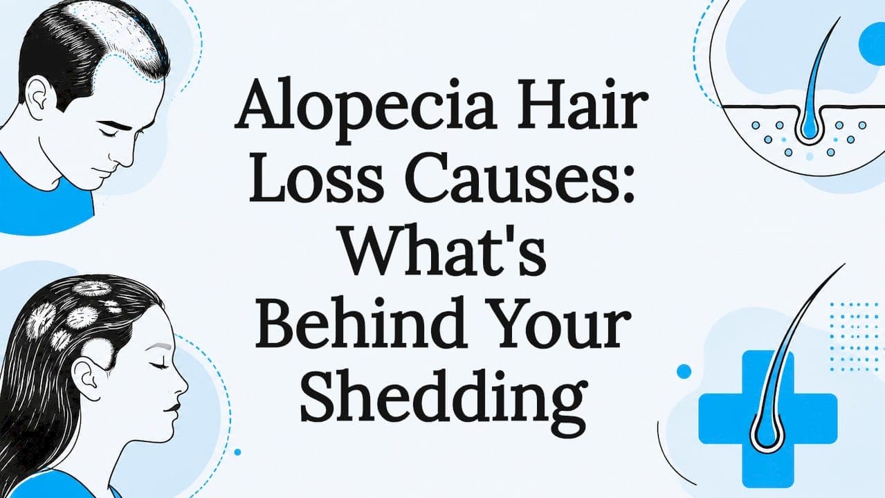 Alopecia Hair Loss Causes: What's Behind Your Shedding