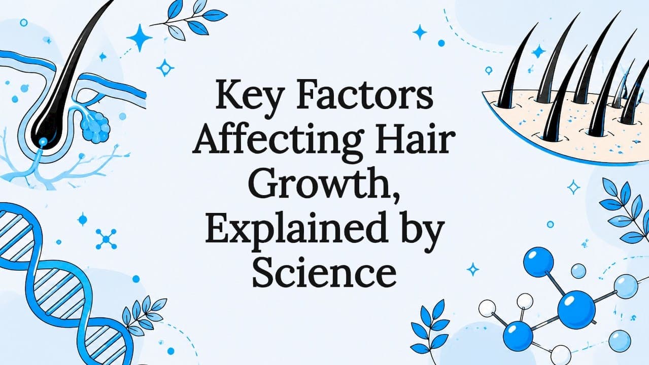 Key Factors Affecting Hair Growth, Explained by Science