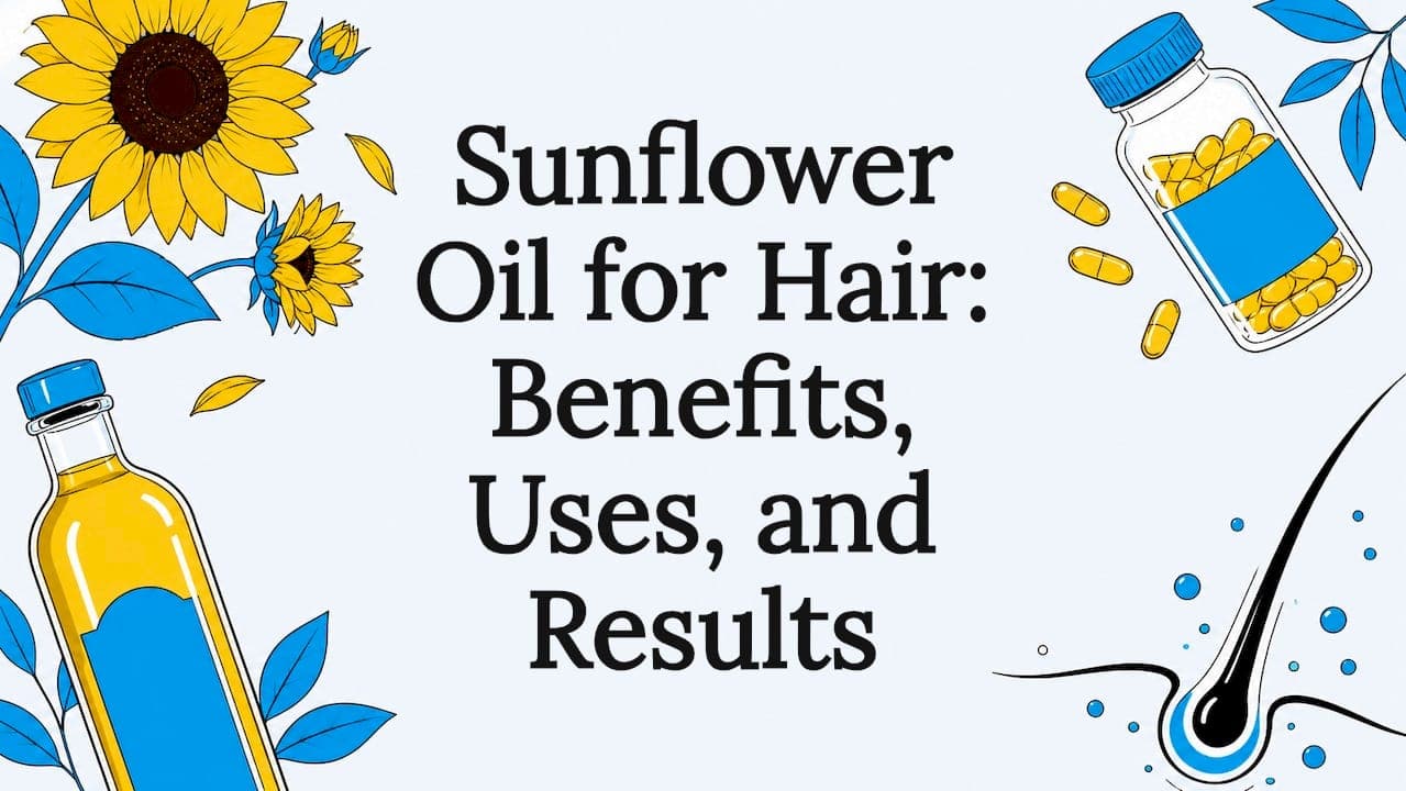 Sunflower Oil for Hair: Benefits, Uses, and Results