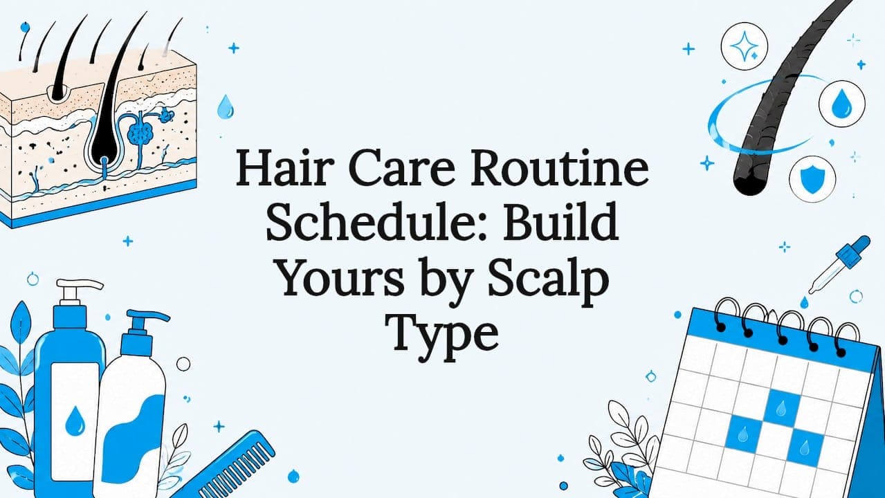 Hair Care Routine Schedule: Build Yours by Scalp Type