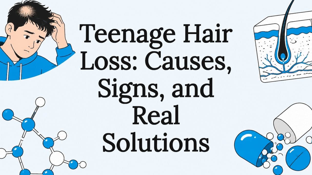Teenage Hair Loss: Causes, Signs, and Real Solutions