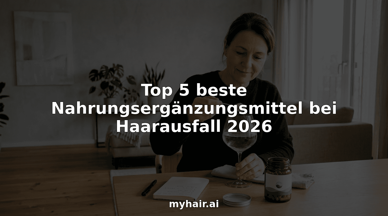 Top 5 beste Nahrungsergänzungsmittel bei Haarausfall 2026
