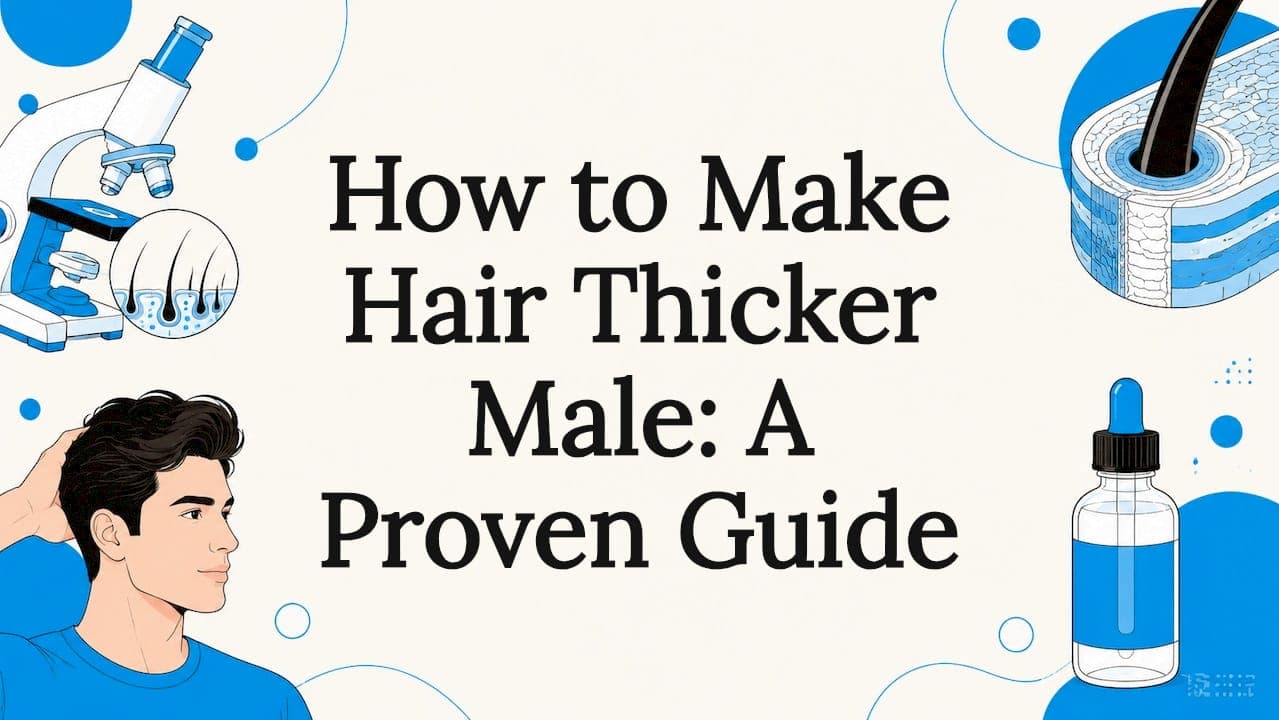 How to Make Hair Thicker Male: A Proven Guide