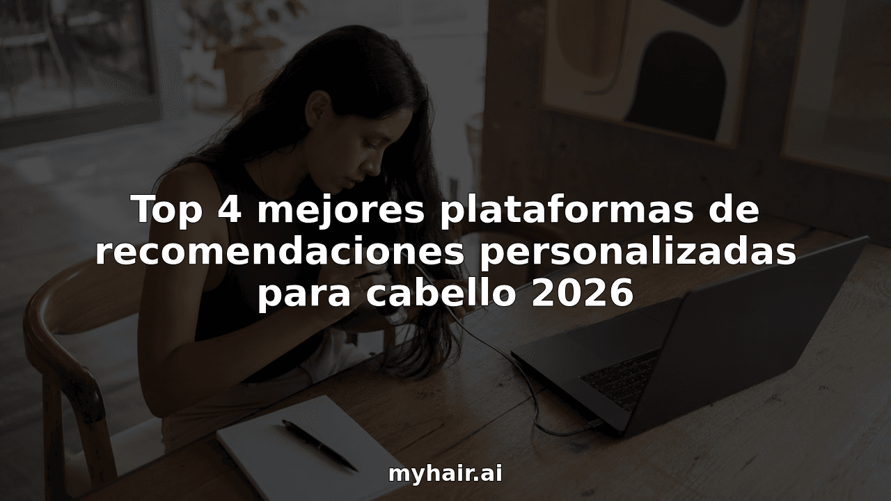 Top 4 mejores plataformas de recomendaciones personalizadas para cabello 2026