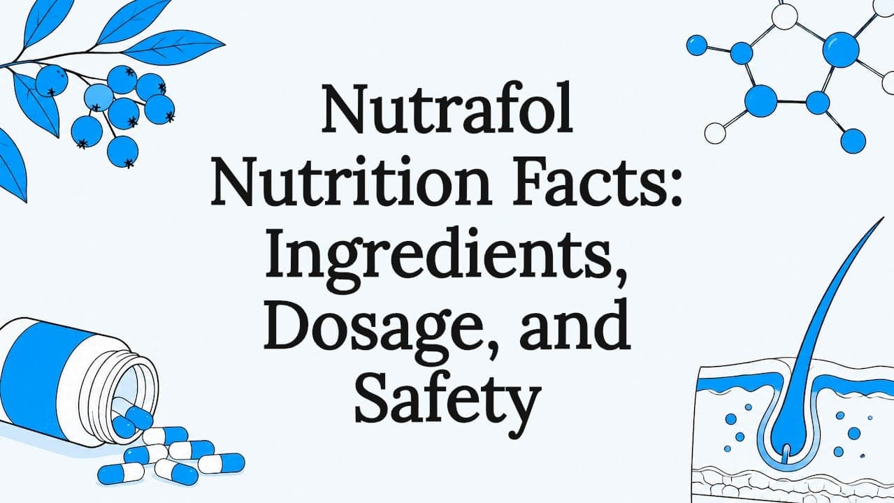 Nutrafol Nutrition Facts: Ingredients, Dosage, and Safety