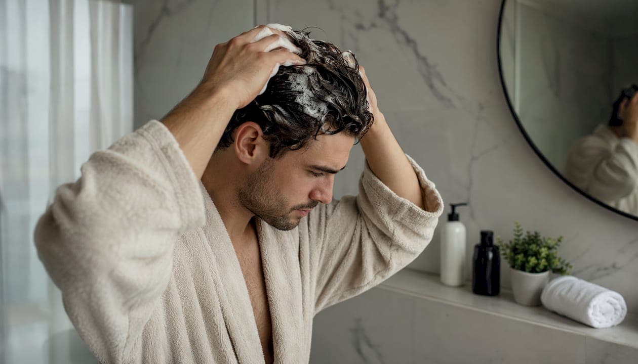 Haarpflege für Männer: Gesunde Haare und weniger Ausfall