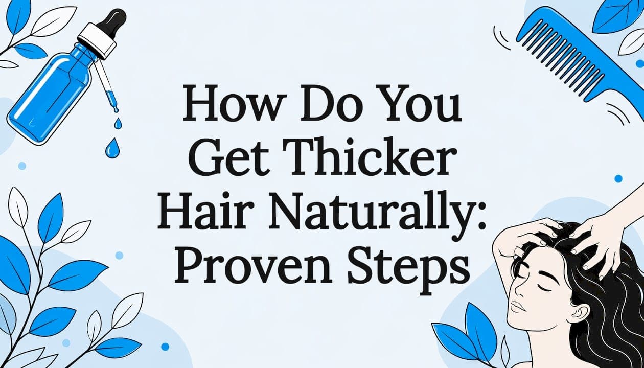 How Do You Get Thicker Hair Naturally: Proven Steps