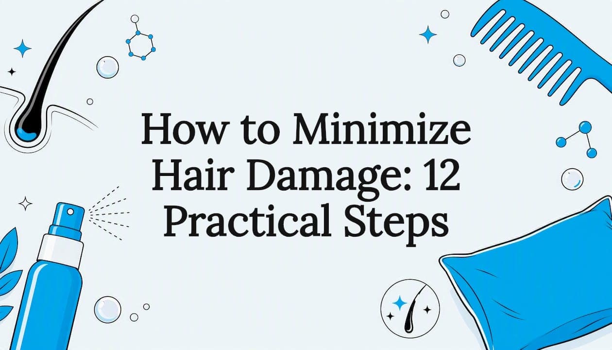 How to Minimize Hair Damage: 12 Practical Steps