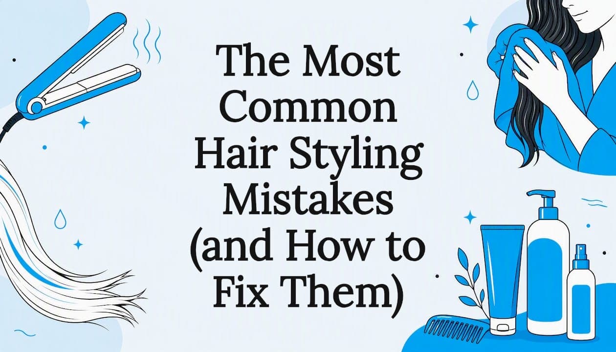 The Most Common Hair Styling Mistakes (and How to Fix Them)