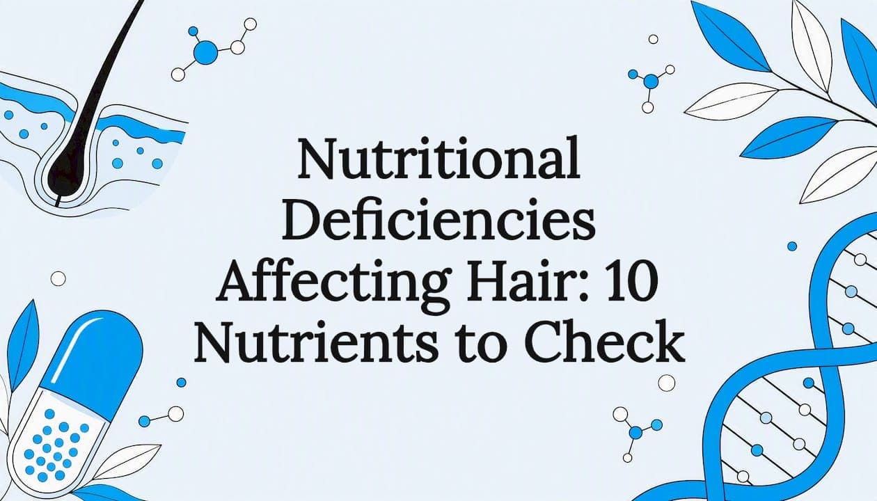 Nutritional Deficiencies Affecting Hair: 10 Nutrients to Check