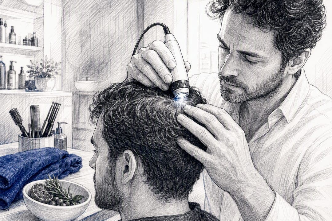 Les services d'un professionnel de la coiffure par IA pour la santé capillaire