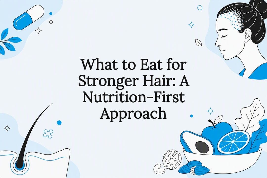 What to Eat for Stronger Hair: A Nutrition-First Approach