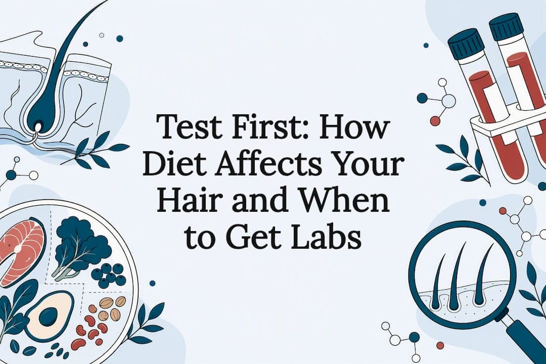 Test First: How Diet Affects Your Hair and When to Get Labs
