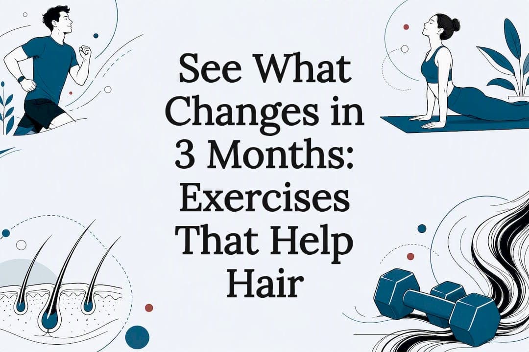 See What Changes in 3 Months: Exercises That Help Hair
